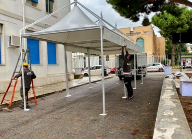 gazebo ospedale civico