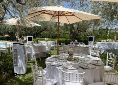 coperture vele ombrelloni raffrescatori